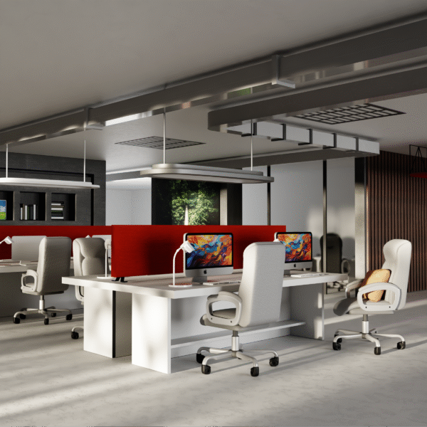 DeskHush Acoustic Desk Divider - Image 4