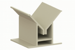 25mm Groove Butt PVC Gripper