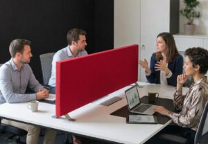 DeskHush Acoustic Desk Divider