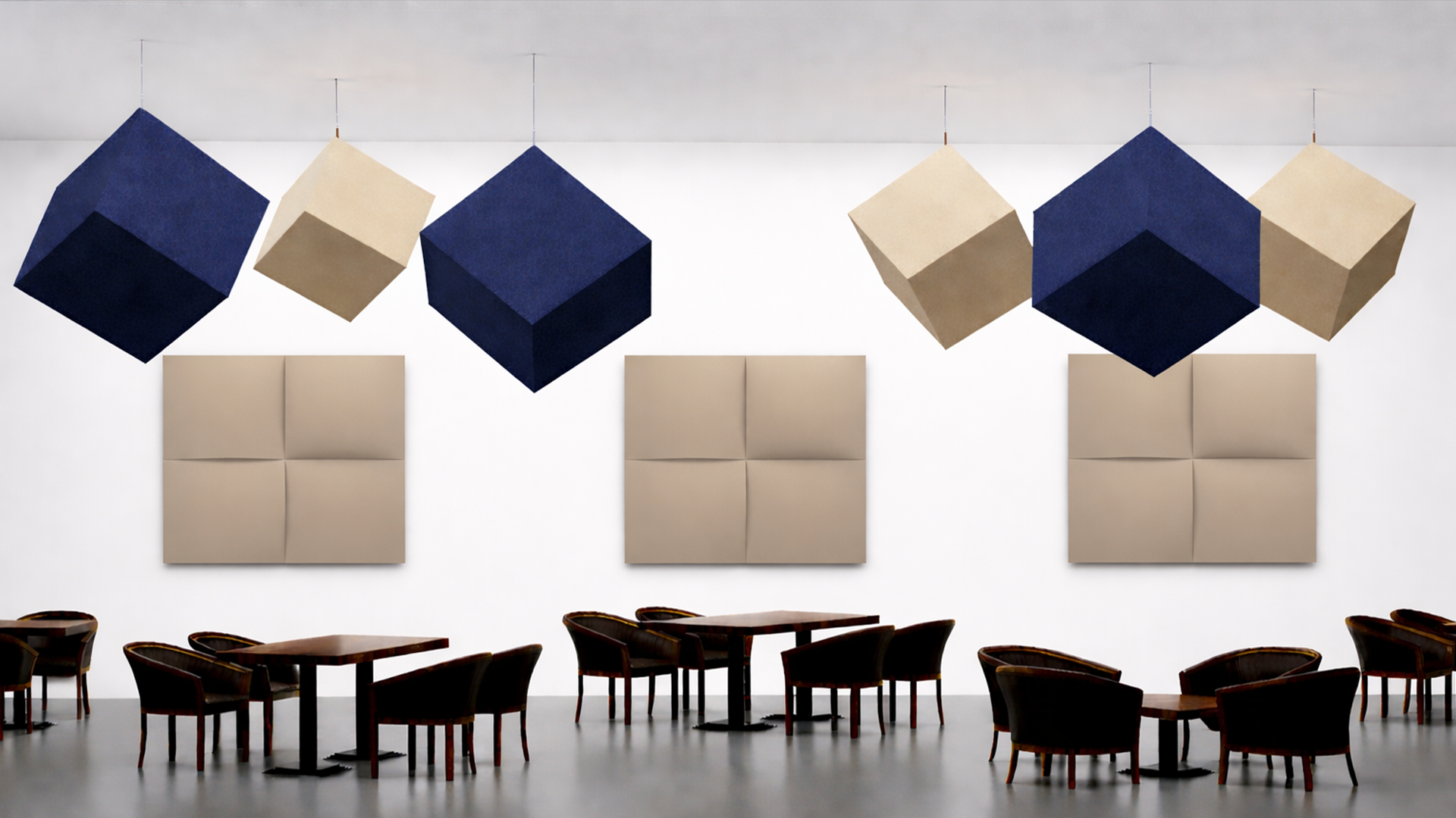 EchoCube Acoustic Fabric Panels