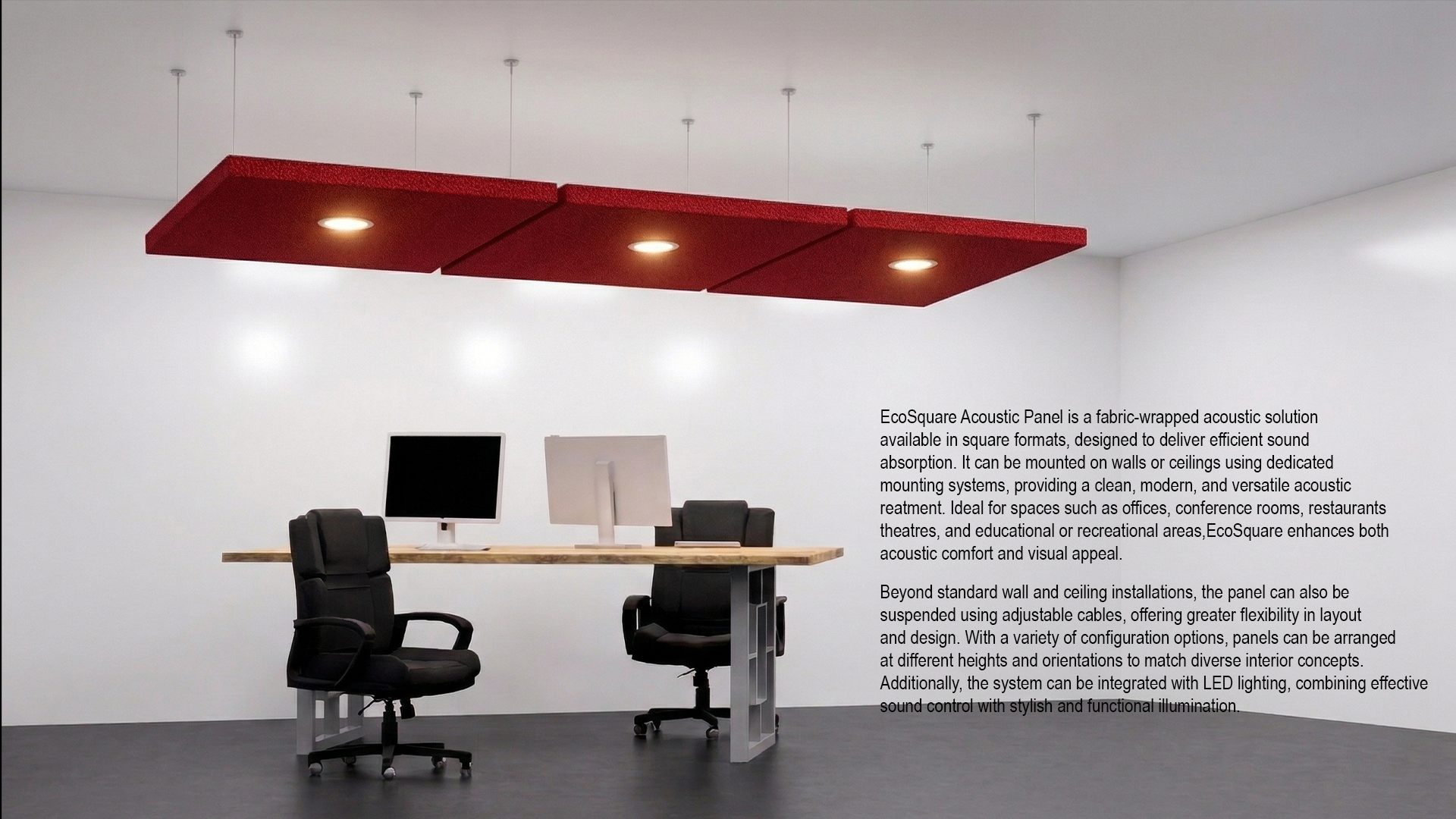 EcoSquare Acoustic Panel