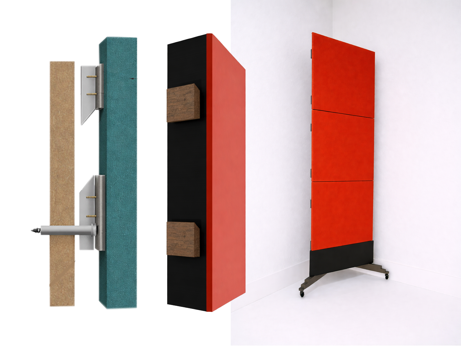 Elementor #8155 Movable corner bass traps Kit 5