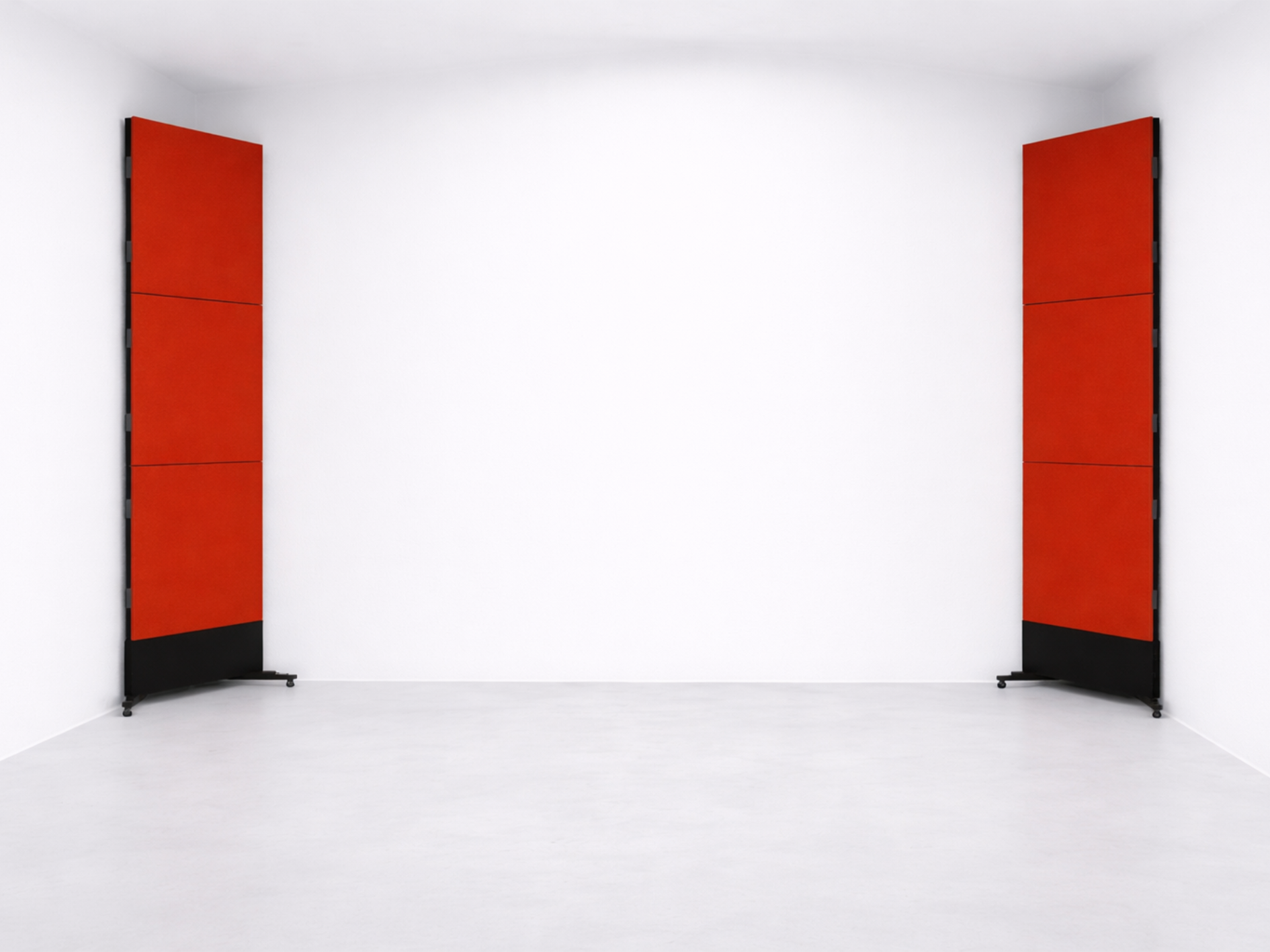 Movable corner bass traps Kit 6