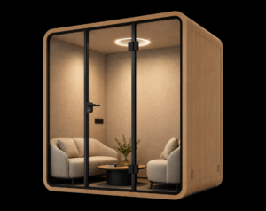 soundproof cabin office pods Executive Office Pod (L Size)