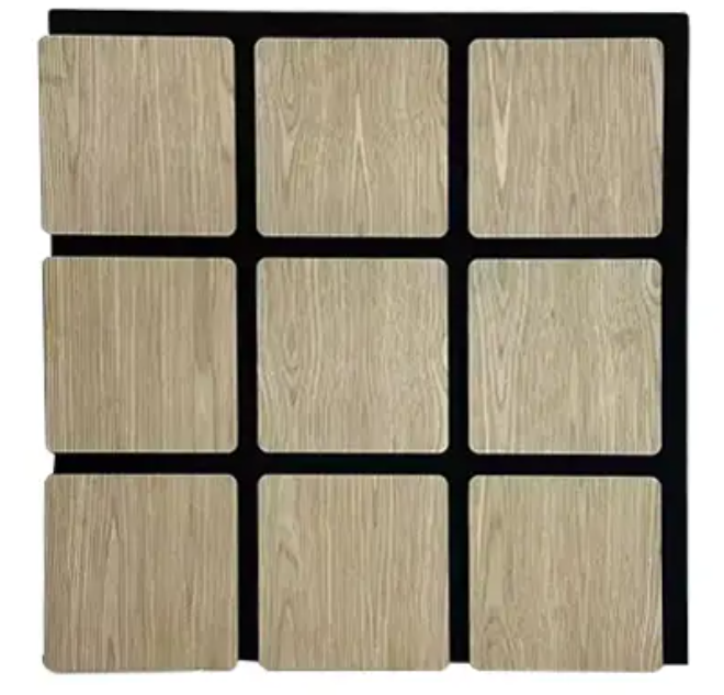 Wood slats for living room